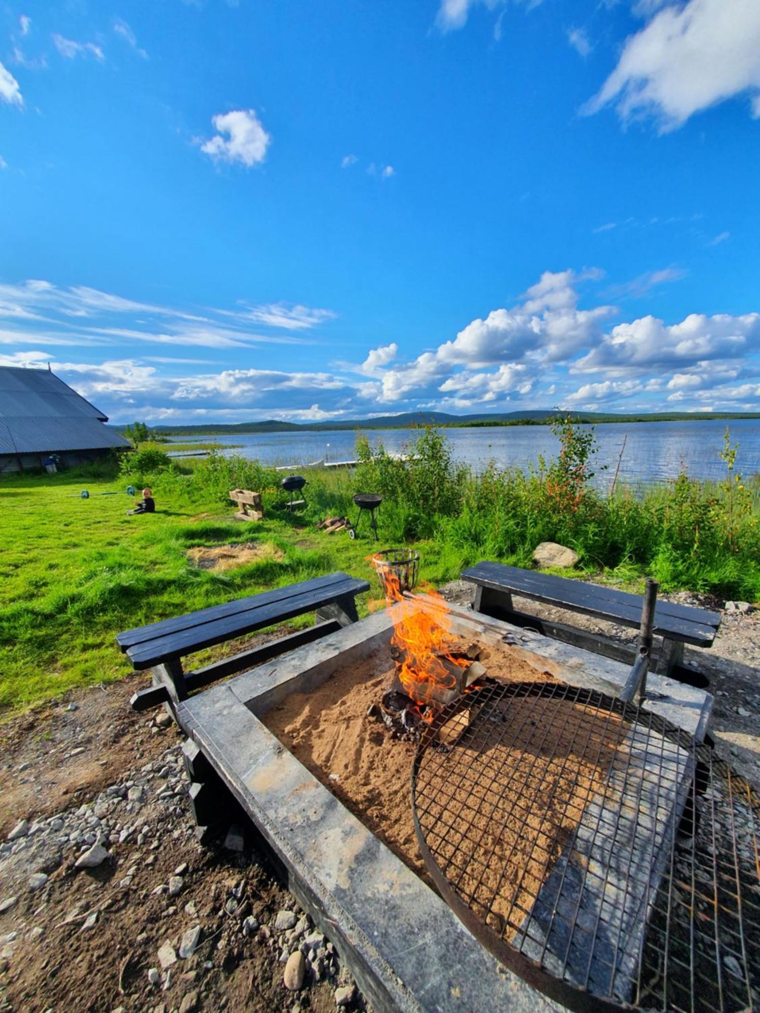 Camp Caroli Wooden Cabins Jukkasjarvi Luaran gambar