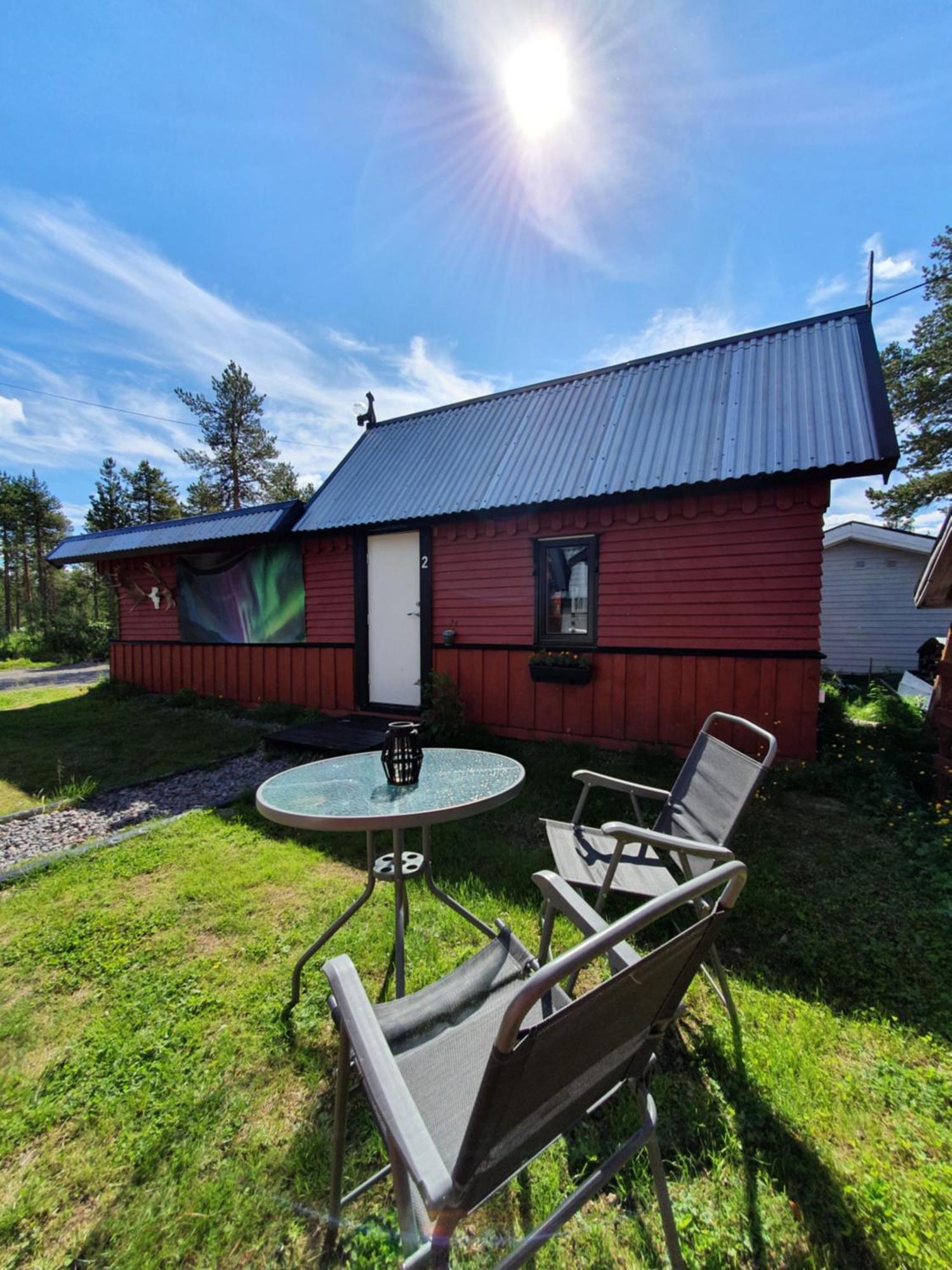 Camp Caroli Wooden Cabins Jukkasjarvi Luaran gambar
