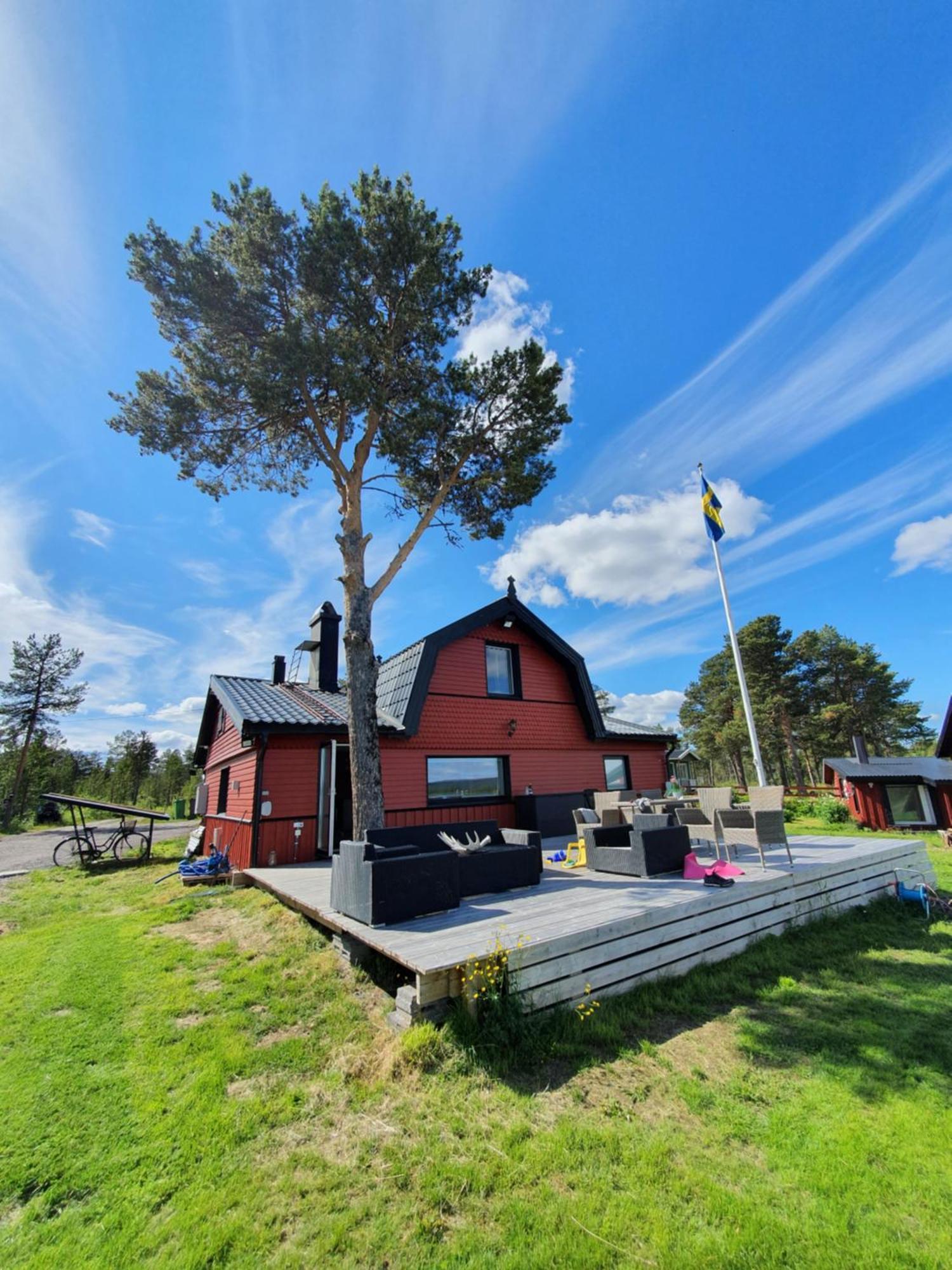 Camp Caroli Wooden Cabins Jukkasjarvi Luaran gambar