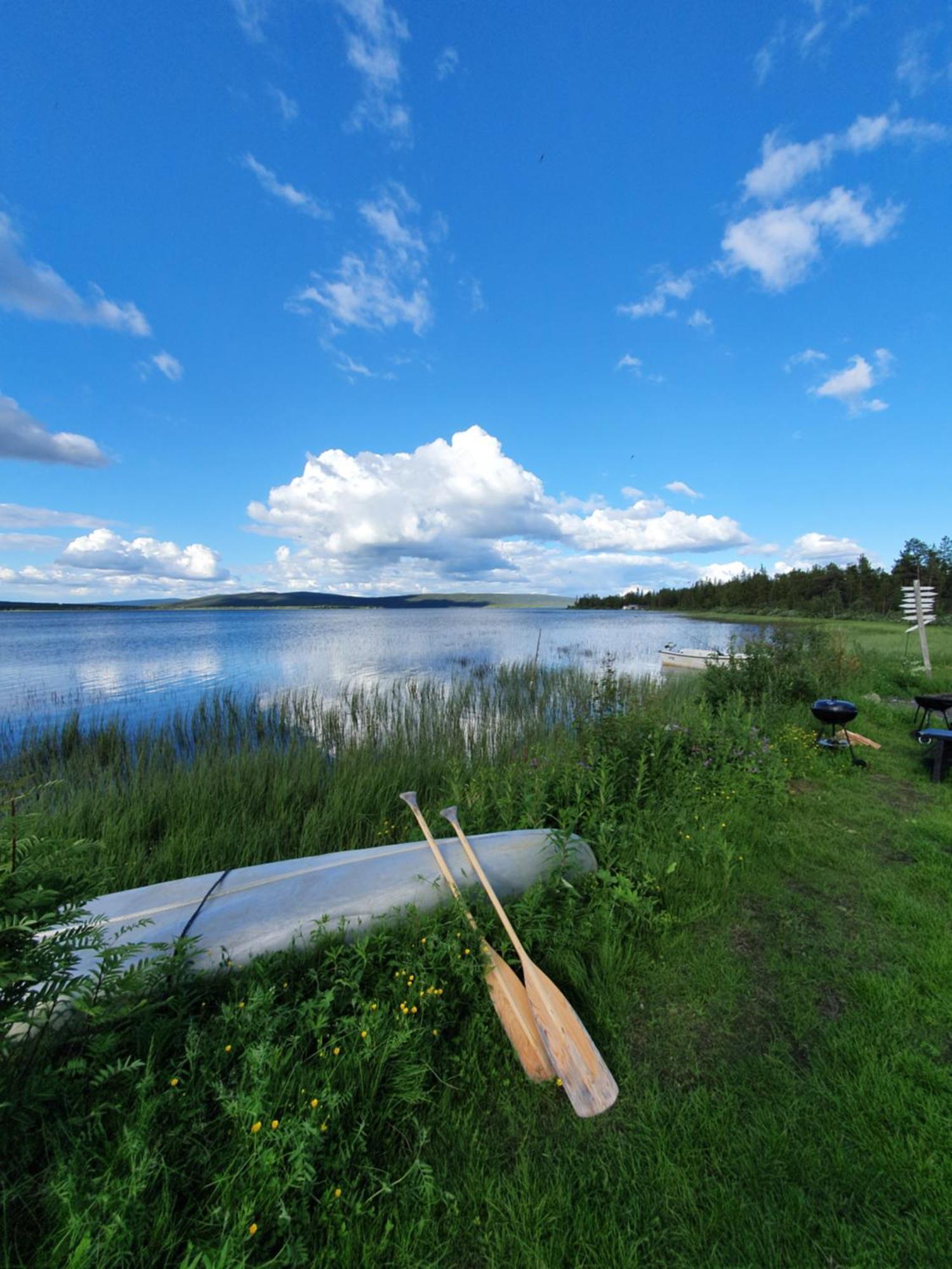 Camp Caroli Wooden Cabins Jukkasjarvi Luaran gambar