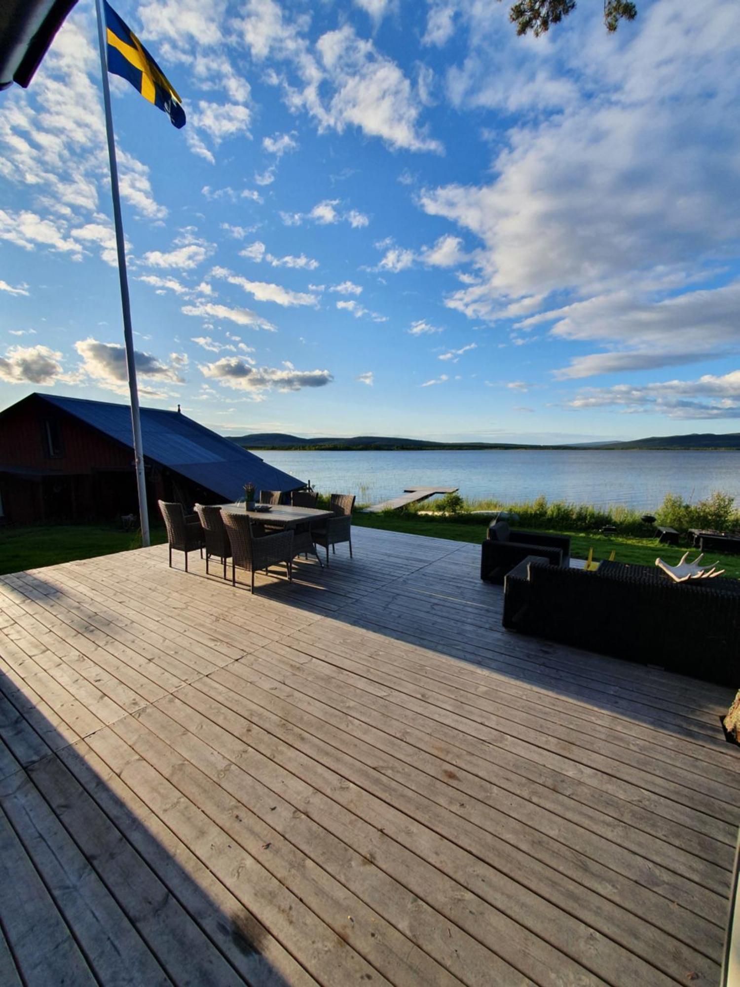 Camp Caroli Wooden Cabins Jukkasjarvi Luaran gambar