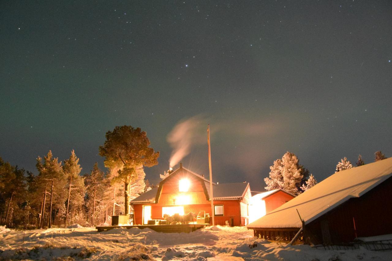 Camp Caroli Wooden Cabins Jukkasjarvi Luaran gambar