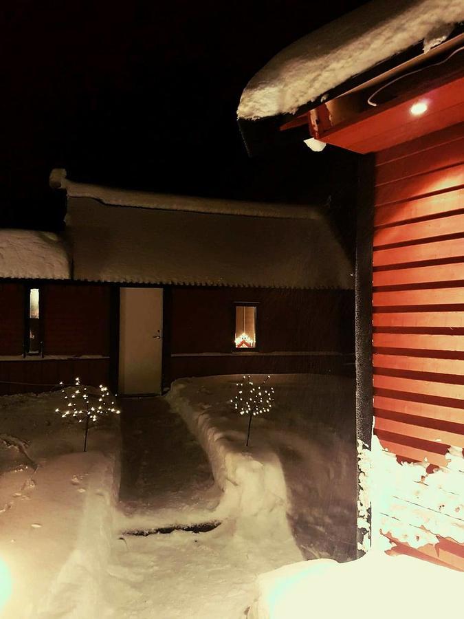 Camp Caroli Wooden Cabins Jukkasjarvi Luaran gambar