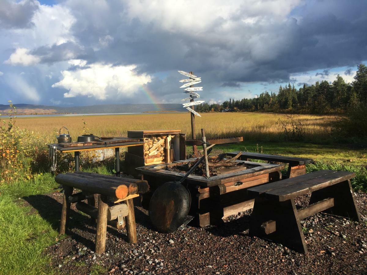 Camp Caroli Wooden Cabins Jukkasjarvi Luaran gambar